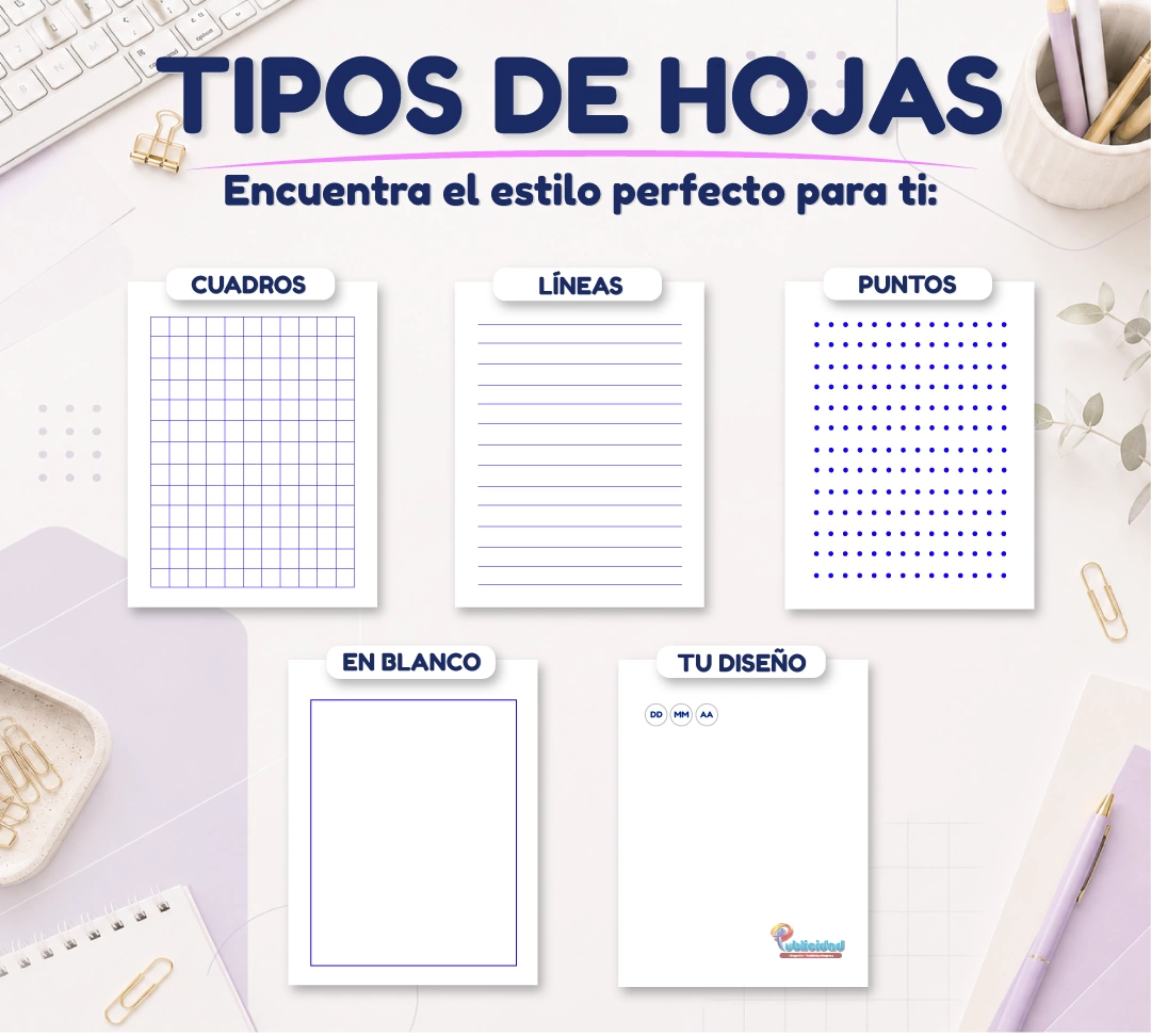 TIPOS DE HOJAS